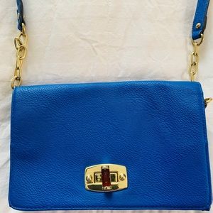 Blue crossbody